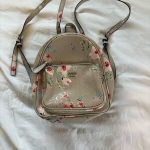 mini guess backpack
